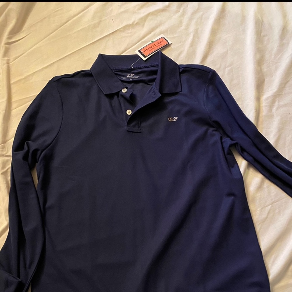 Vineyard Vines long sleeve collared t shirt